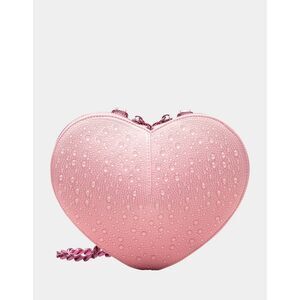 Betsey Johnson Water Droplet Heart Pink Blush Crossbody Bag NWT